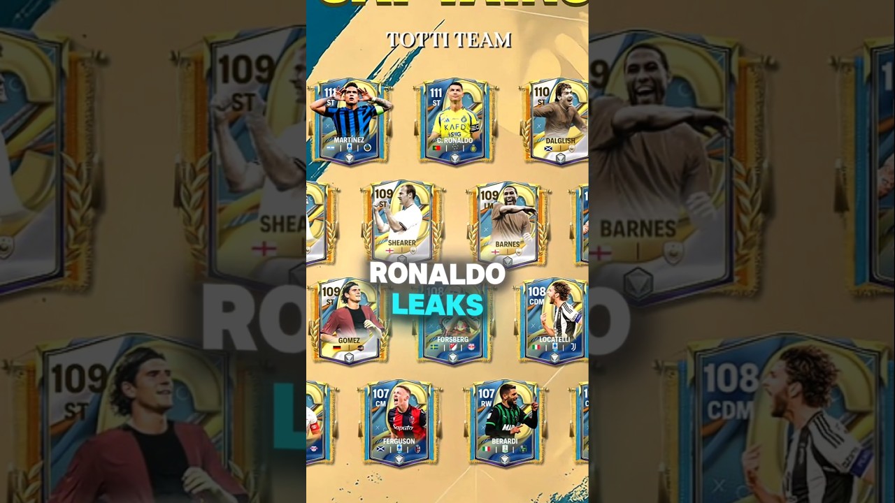 КАК ПОЛУЧИТЬ НОВЫХ КАПИТАНОВ. УТЕЧКА РОНАЛДУ МЕССИ В EA FC FIFA MOBILE 25 