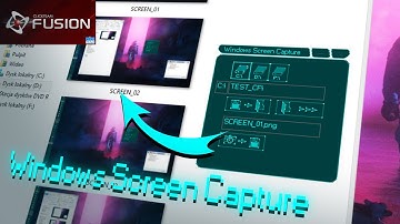 Windows SCREEN CAPTURE in Clickteam Fusion 2.5