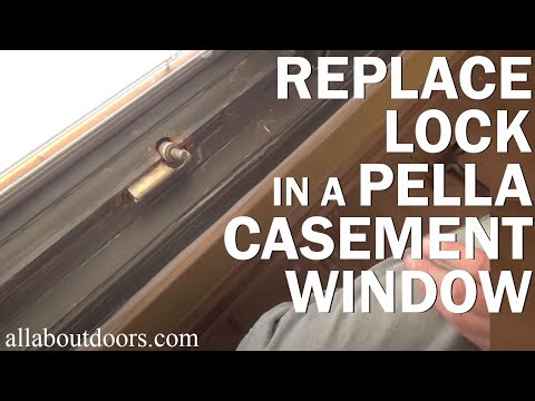 فيديو: كيف تزيل المقبض على نافذة بابية؟