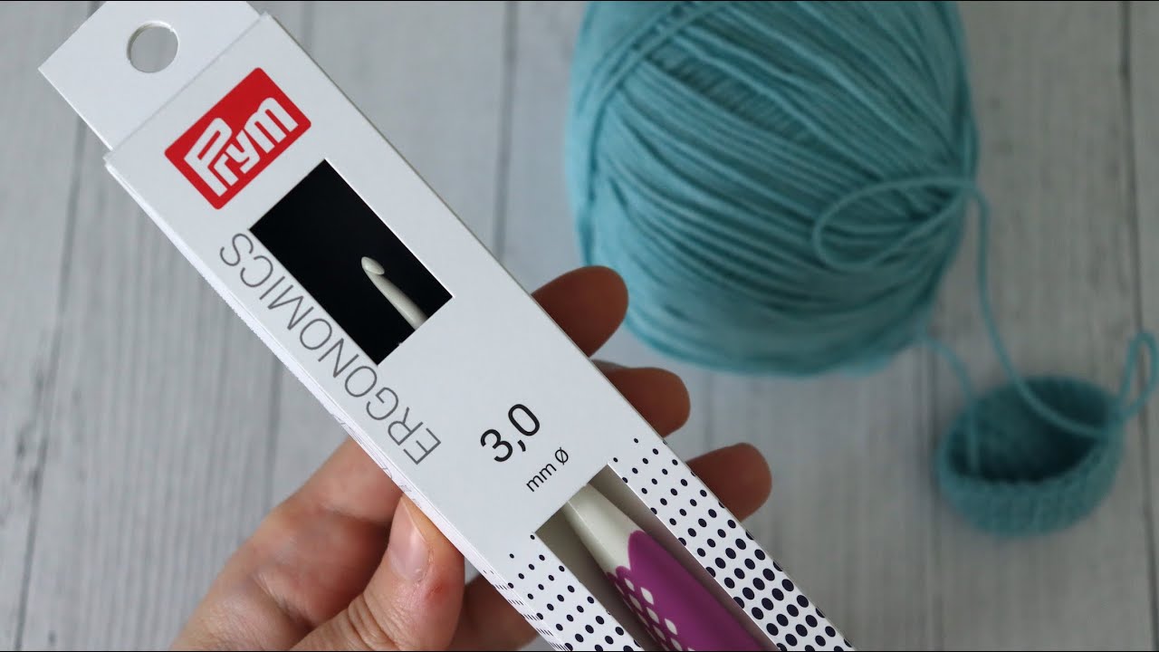 Купила новый крючок от PRYM  Попробовала его в деле