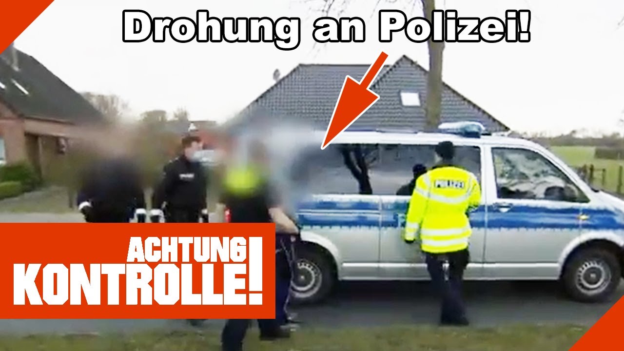 MITTELFINGER bei Polizeikontrolle ❌ Eher kein guter MOVE! |1/2| Kabel Eins | Achtung Kontrolle