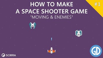 1. Creating A Space Shooter Game (Moving & Enemies) Construct 2 Tutorial