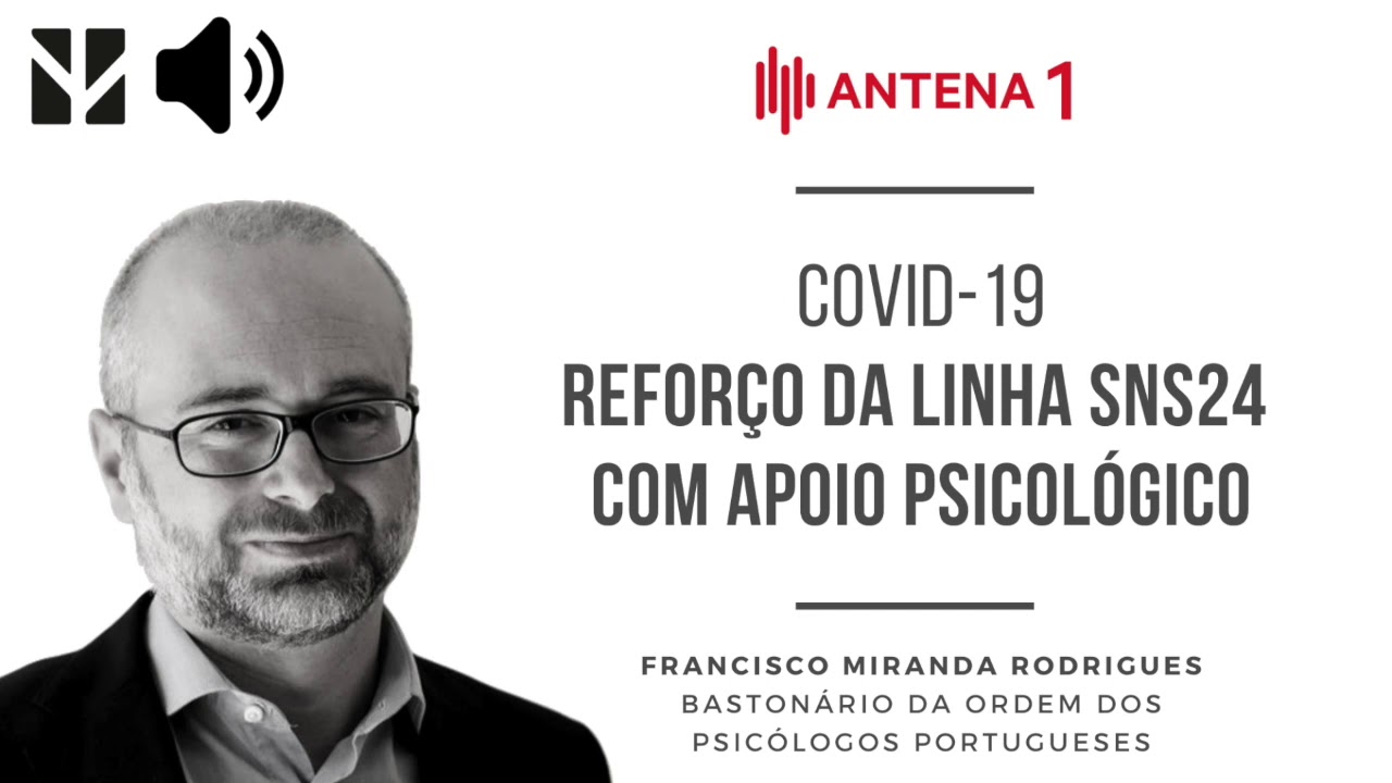 COVID-19: Linha SNS24 | Apoio Psicológico
