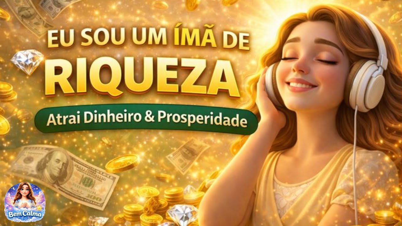 💰 EU SOU UM ÍMÃ DE RIQUEZA | MANTRA sagrado para dinheiro inesperado