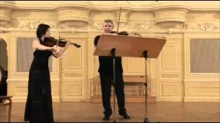 Prokofiev - Sonata for 2 violins op.56, C-Dur (III,IV) Ioff &amp; Kovalenko