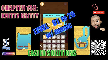 Dig This! COMBO 139-01 to 139-20 KNITTY GRITTY CHAPTER Walkthrough Solution
