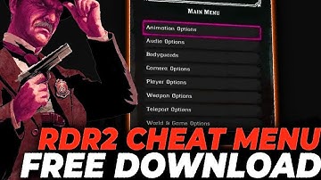 RDR 2 Mod Menu | NEW RDR 2 Mod Menu [2025] | FREE RDR 2 Mod Menu [Update]