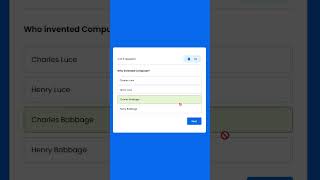 Quiz App #HTML #CSS #javascript_projects