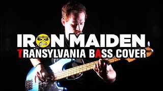 06 IRON MAIDEN - Transylvania bass cover  | How to play Iron Maiden on Bass