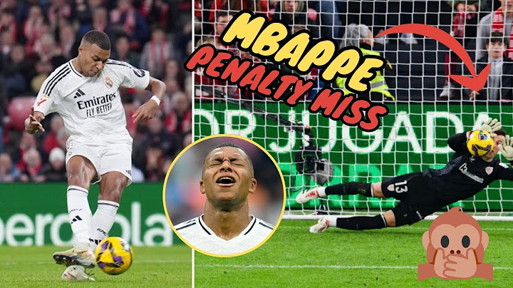 MBAPPÉ MISSES PENALTY: Real Madrid vs Athletic Club | LaLiga