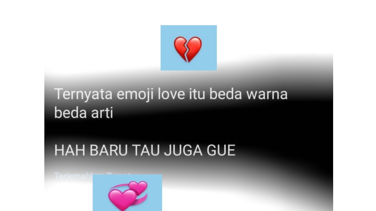 Arti dari sebuah emoji love - YouTube