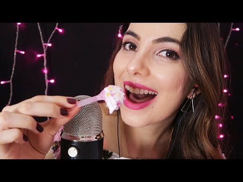 ASMR (Blue yeti): Docinho japonês - Sons de misturinha, embalagem e crunchy sounds