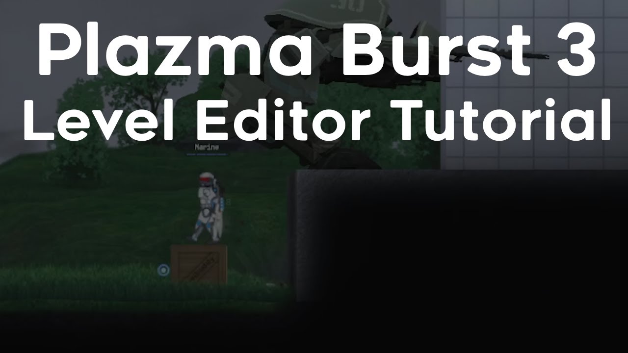 How to create walls, guns, enemies, characters, backgrounds, vehicles in Plazma Burst 3 Level Editor
