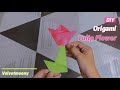 HANDMADE | TULIP FLOWER ORIGAMI PAPER | VELVETMOONY