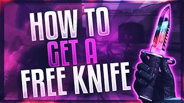 💸THE BEST WAYS TO GET A FREE CSGO KNIFE 💰(no clickbait) | 2020!