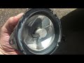 How to replace the fog light on a Mazda tribute