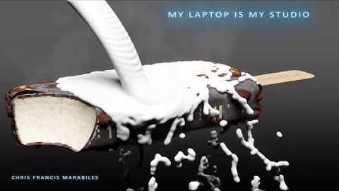 ICECREAM TEST using 3Ds MAX & Real Flow Animation