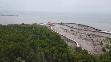 Mũi cà mau nhìn từ cột cờ đất mũi.🤗