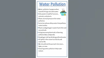 Essay On Water Pollution Shorts Youtubeshorts Pollution Waterpollution Environment Disease Yt 