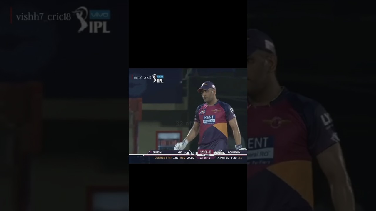 Ms dhoni finishing off in style 🥶😮 | 