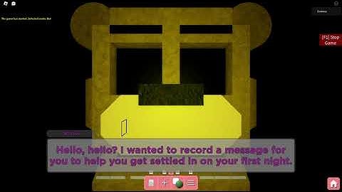 Golden Freddy Jumpscare (FNAF in Piggy Build Mode)