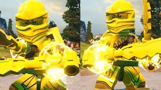 LEGO DC Super Villains - Custom GOLD NINJA from Ninjago