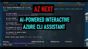 Az Next – AI-powered interactive assistant Azure CLI ⚠