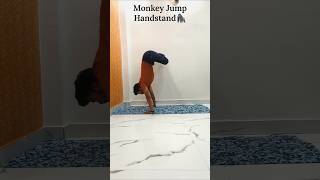 Monkey Jump Handstand | Arm Balancing Poses #shorts #shortvideo #viralshort #viralshorts