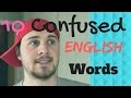 Improve your English | Learn 10 COMMONLY confused English Words!!!