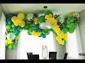 How To Balloon Garland DIY Tutorial | Ceiling Balloon Garland How To