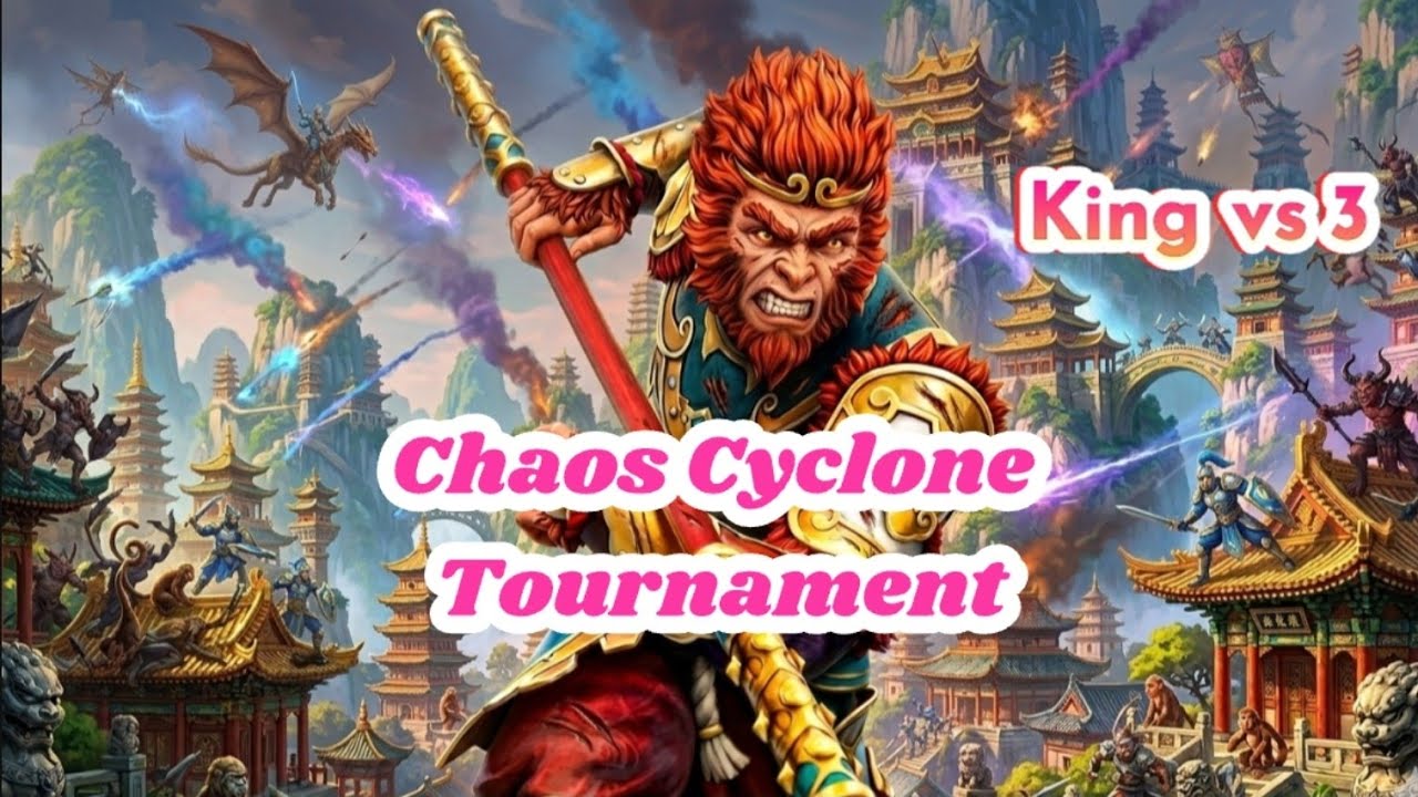MONKEY KING 1vs3 DOMINATION | Chaos Cyclone Tournament | SFA 4 | Fighter Lucifer #sfa4 