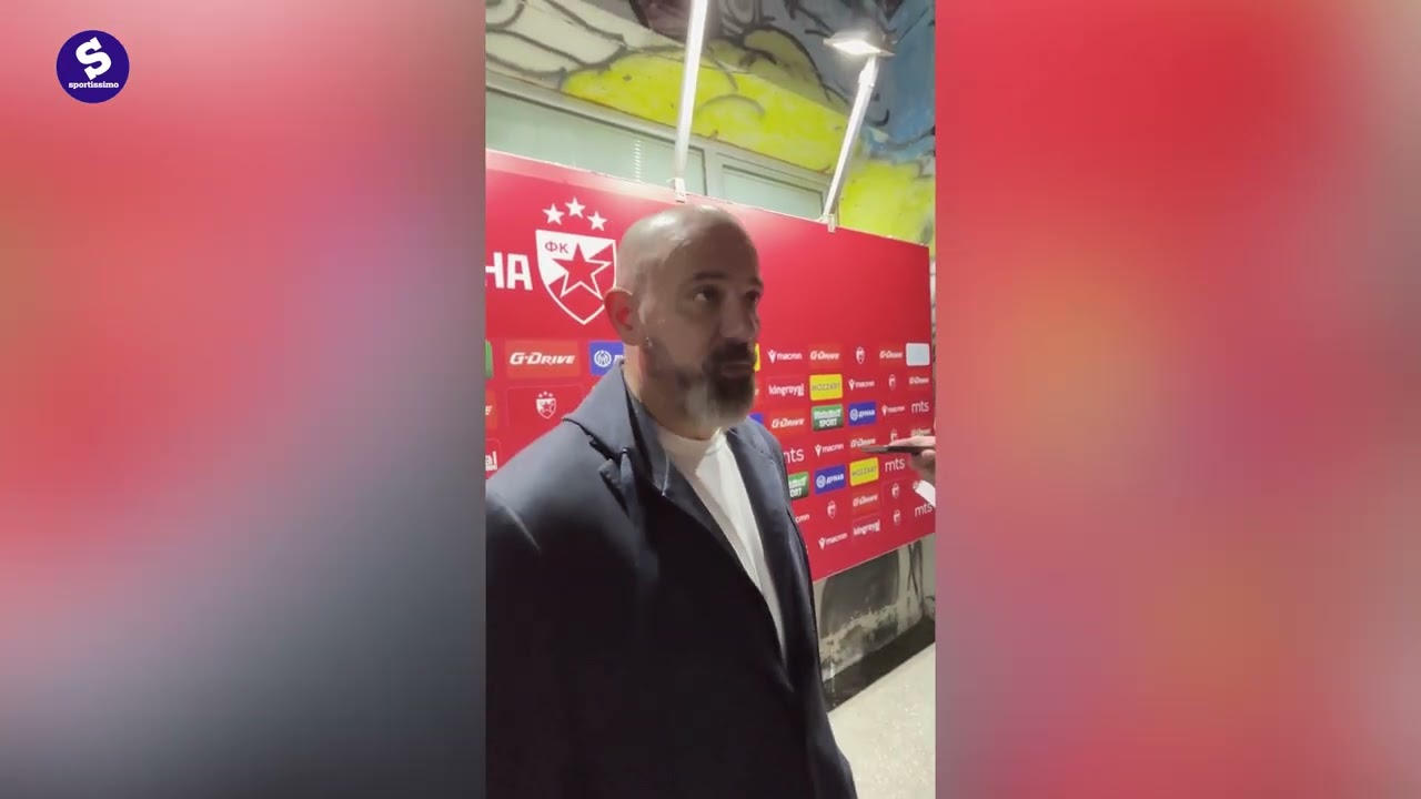 Dejan Stanković nakon pobede Zvezde!