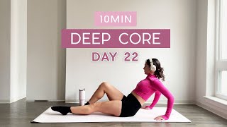 Day 22 - 1 Month Pilates Plan // 15MIN Lower Ab & Inner Thigh // deep core strengthening