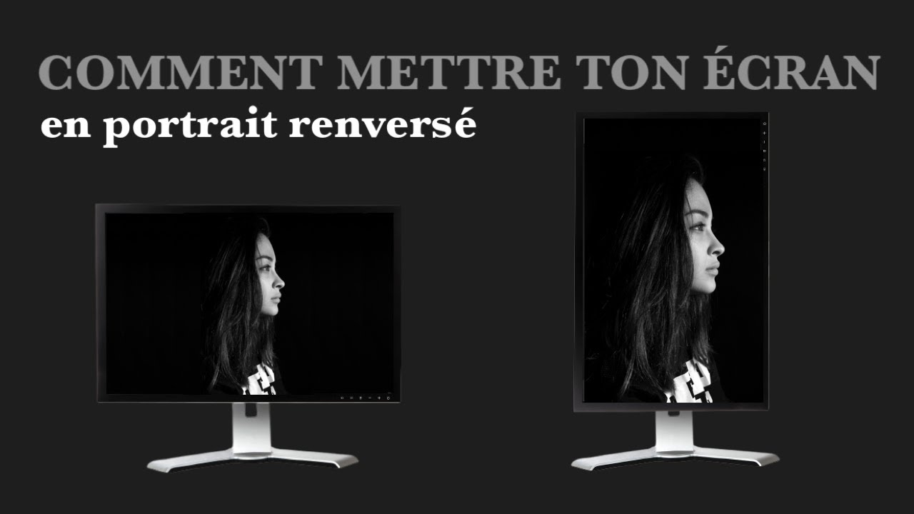 Comment mettre ton écran en portrait renversé - YouTube