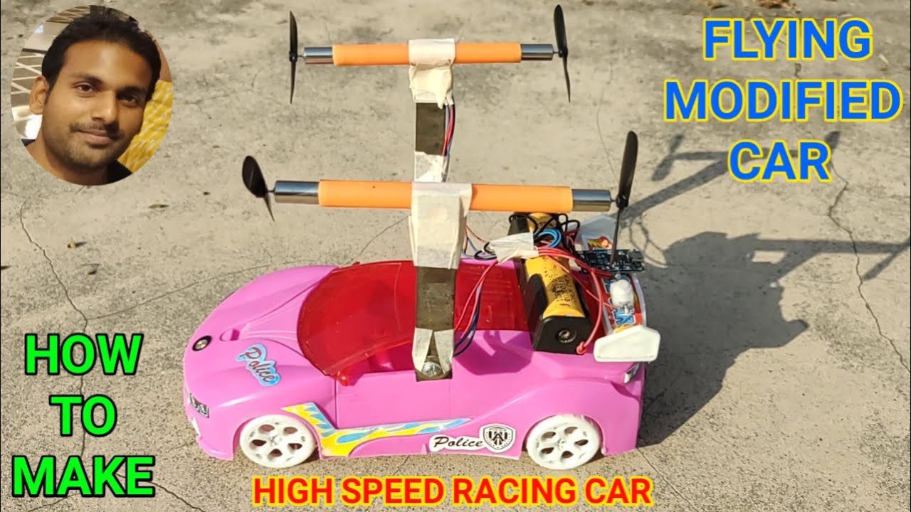 High speed racing car banane ka tarika // how to make high speed racing