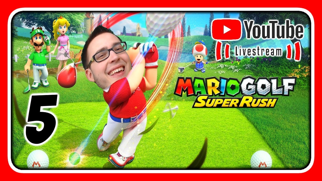 Livestream! Mario Golf Super Rush Legendenhochland and All-Star-Plateaus Update / Deutsch (Stream 5)