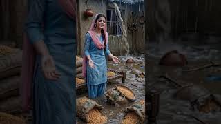 Saas Gusa hogyi 😱#emtionalstory #villagelife #viral
