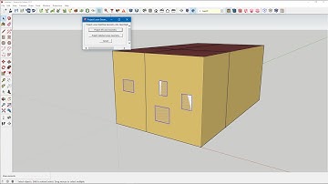 OpenStudio SketchUp Tips - Project Geometry Tool