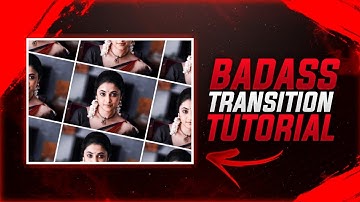 BADASS TRANSITION EFFECT STATUS VIDEO EDITING IN ALIGHT MOTION