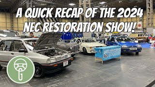Our Quick Recap of the 2024 NEC Restoration Show!