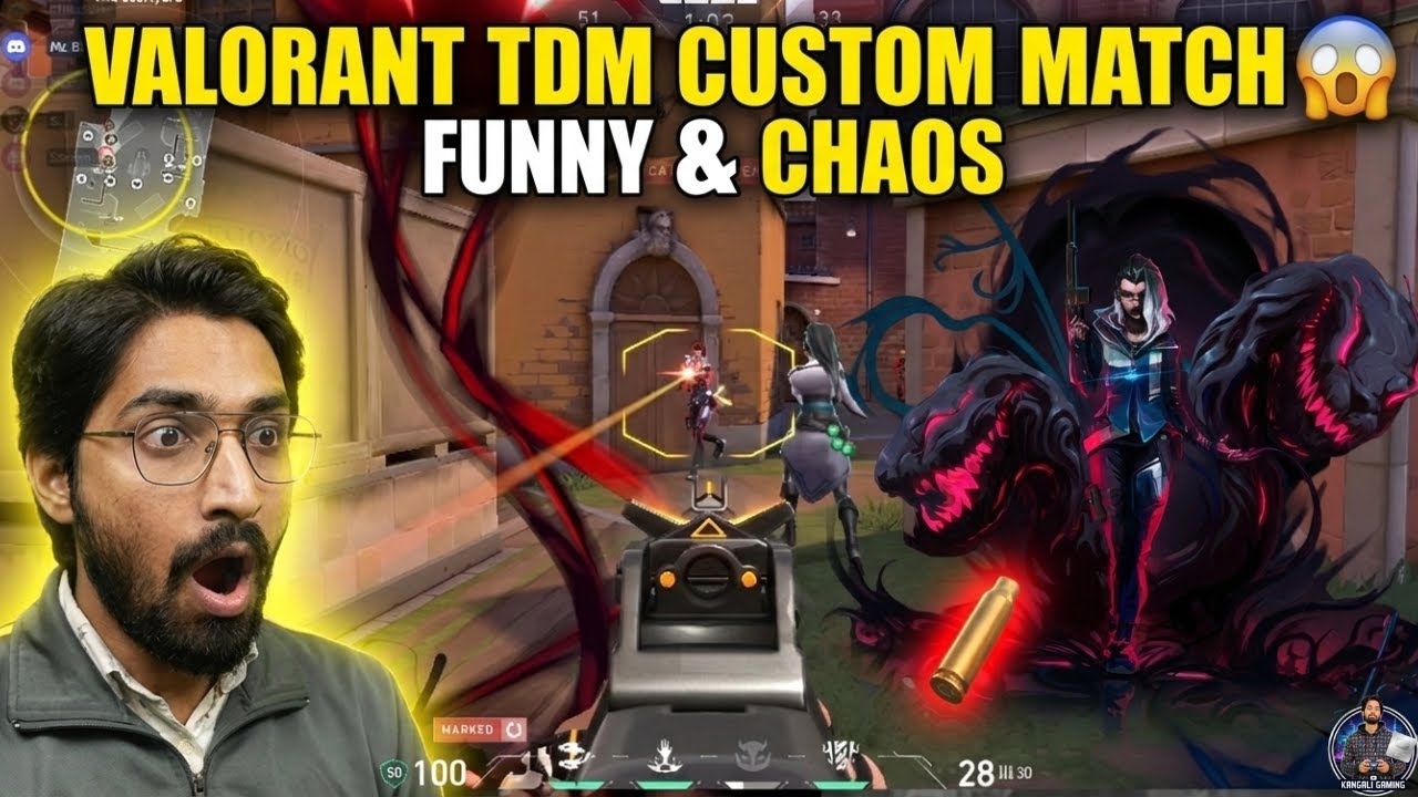 Valorant Team Deathmatch With Friends 😂🔥 | Custom Game Chaos