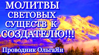 МОЛИТВЫ СВЕТОВЫХ СУЩЕСТВ К СОЗДАТЕЛЮ!!!⚡️@novoe_probujdene_chelovchestva