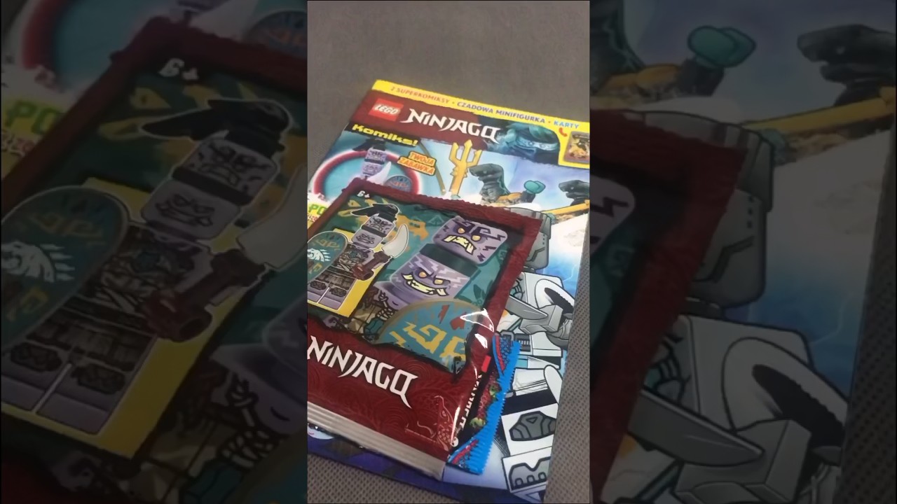 Lego Ninjago PoulErik foil pack.