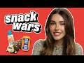 Madison beer becomes queasy reviewing uk and us foods  snack wars