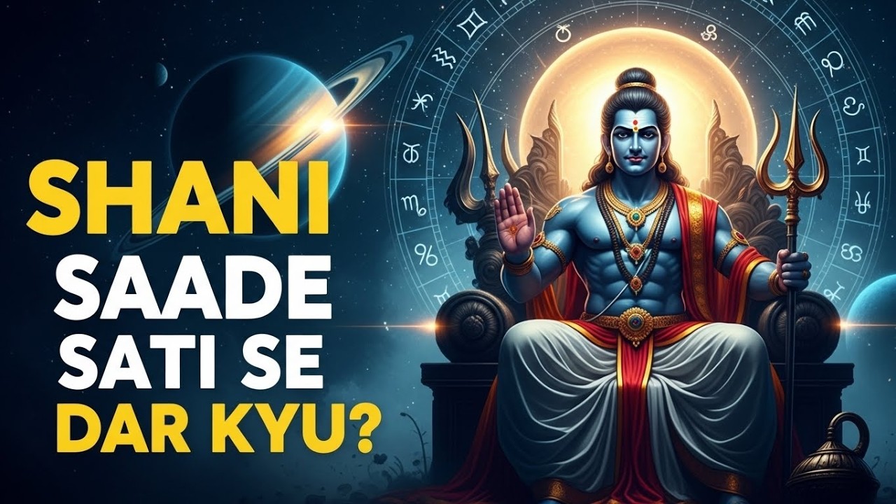 क्यों हम शनि साढ़े साती से डरते हैं? | शनि साढ़ेसाती का सच | Shani Dev Truth