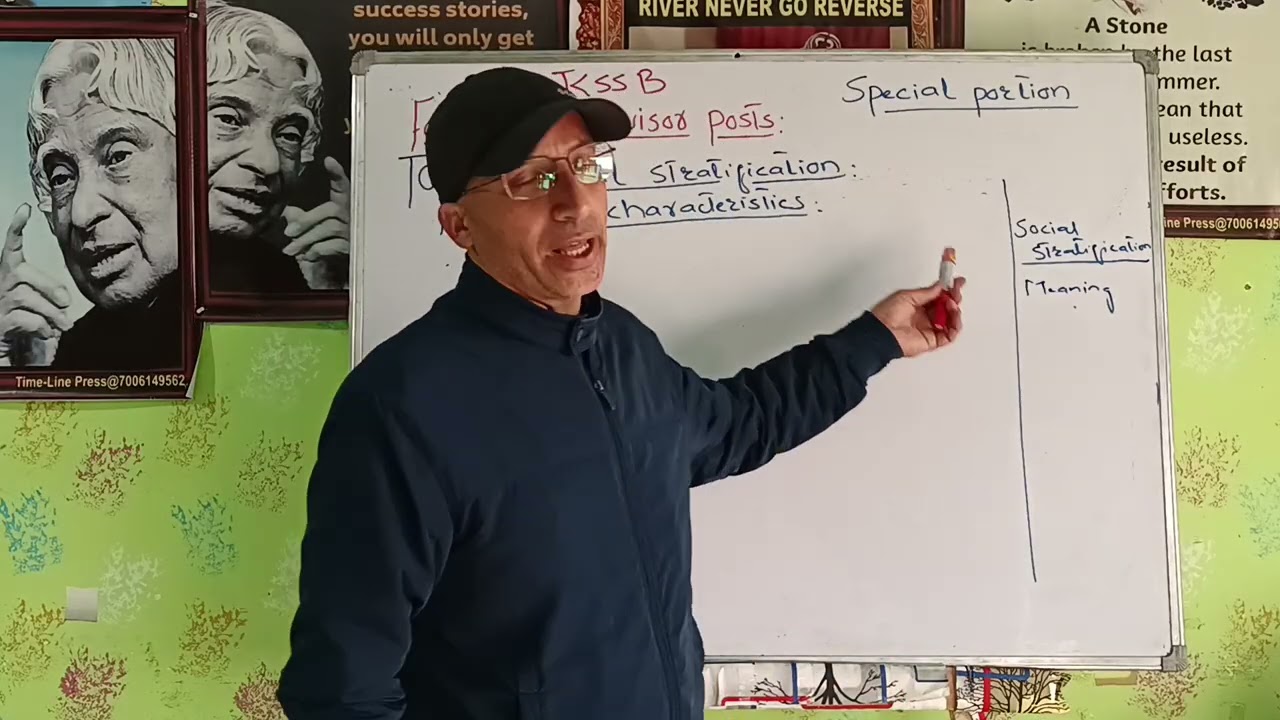 Social stratification:Meaning and characteristics @For JKSSB Female Supervisor  