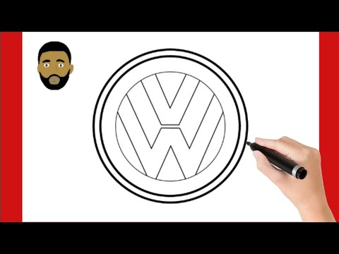 How to Draw the Volkswagen Logo 