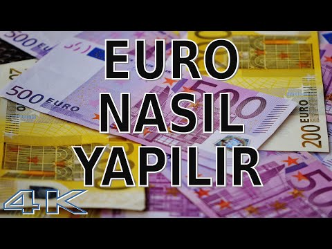 Kağıt Para Basımı - Euro Banknotlar Nasıl Yapılır