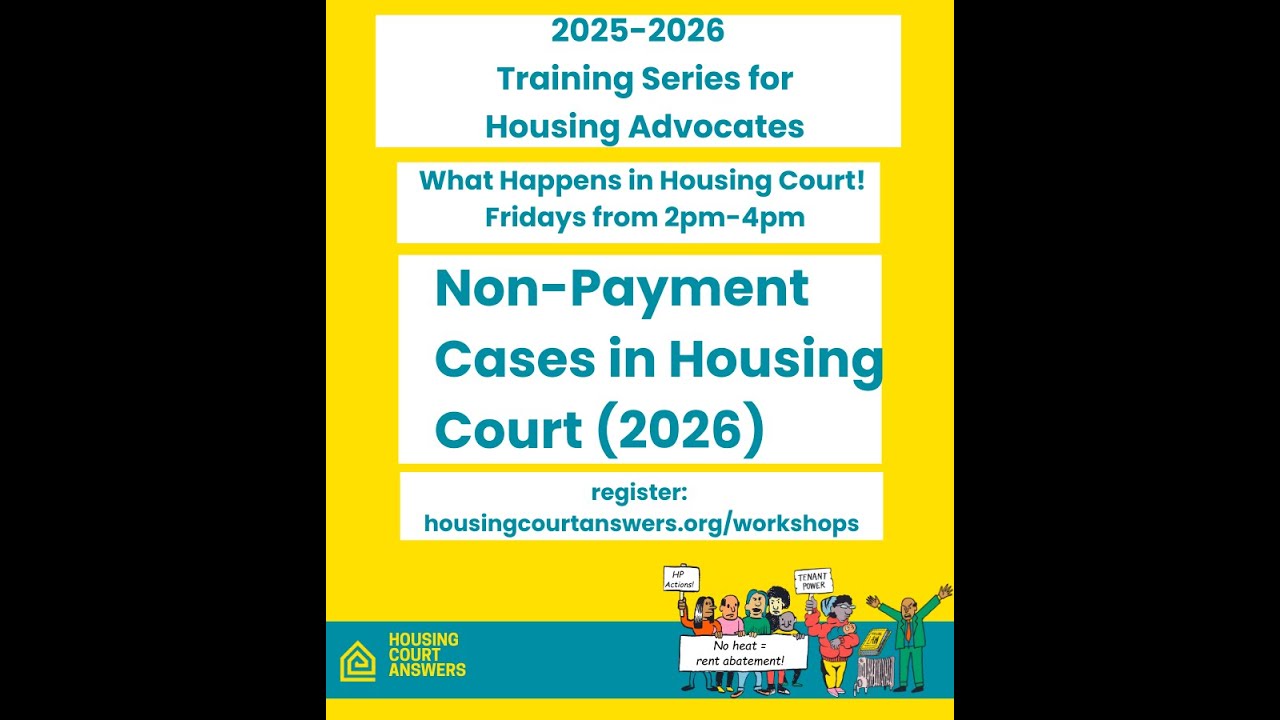Non-Payment Cases in Housing Court