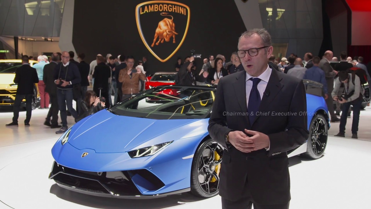 Huracán Performante Spyder executive team interviews